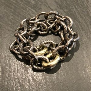 💯 AUTHENTIC DAVID YURMAN Large Link Bracelets